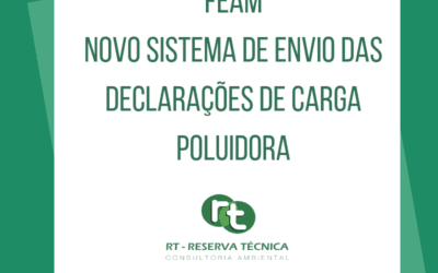 Declaração de Carga Poluidora – Formulário Eletrônico atualizado e novo sistema de recebimento.