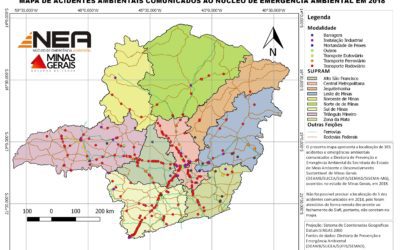 Perfil dos acidentes Ambientais em Minas Gerais