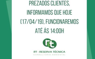 Horário de funcionamento quinta-feira santa