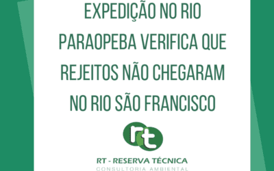 Expedição no Rio Paraopeba verifica que rejeitos não chegaram no Rio São Francisco