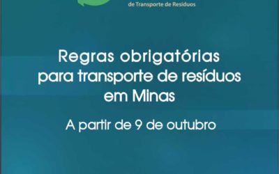 Uso do Sistema MTR-MG passará a ser obrigatório em Minas