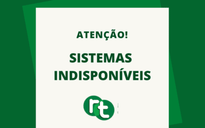 SISTEMAS INDISPONÍVEIS