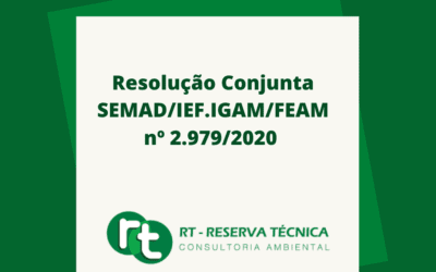 Resolução Conjunta SEMAD/IEF.IGAM/FEAM nº 2.979/2020