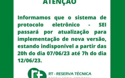 Manutenção Sistema SEI